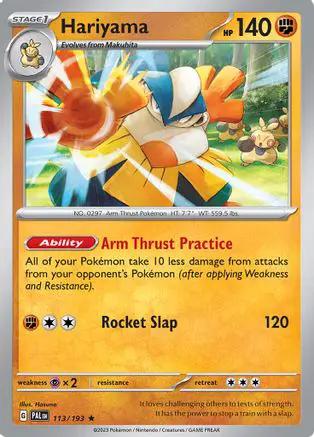 Hariyama 113/193 - SV02 Paldea Evolved Reverse Holofoil