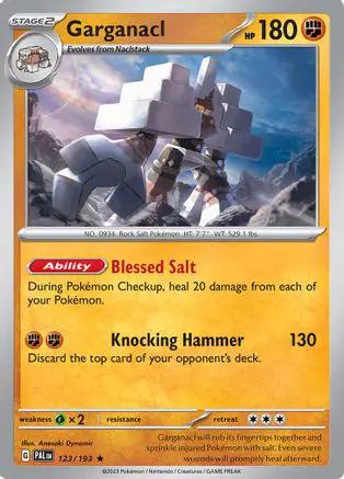 Garganacl 123/193 - SV02 Paldea Evolved Reverse Holofoil