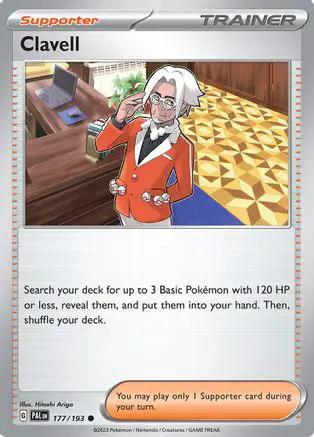 Clavell 177/193 - SV02 Paldea Evolved Reverse Holofoil