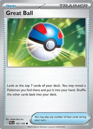 Great Ball 183/193 - SV02 Paldea Evolved