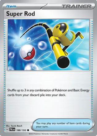 Super Rod 188/193 - SV02 Paldea Evolved Reverse Holofoil