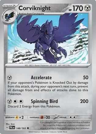 Corviknight 148/193 - SV02 Paldea Evolved Reverse Holofoil