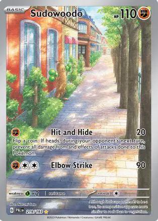 Sudowoodo 219/193 - SV02 Paldea Evolved Holofoil