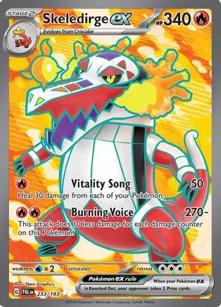 Skeledirge ex 233/193 - SV02 Paldea Evolved Holofoil