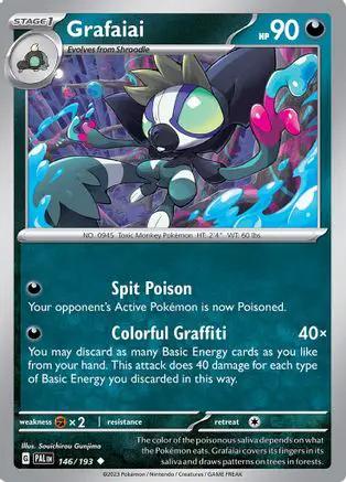 Grafaiai 146/193 - SV02 Paldea Evolved Reverse Holofoil