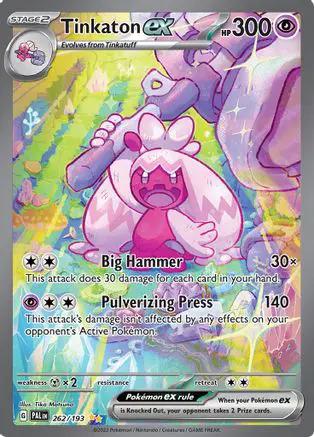 Tinkaton ex 262/193 - SV02 Paldea Evolved Holofoil