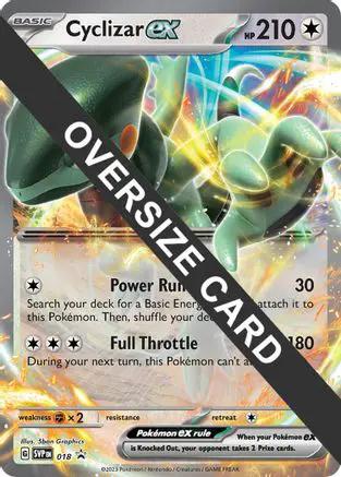 Cyclizar ex 018 - Jumbo Cards Holofoil
