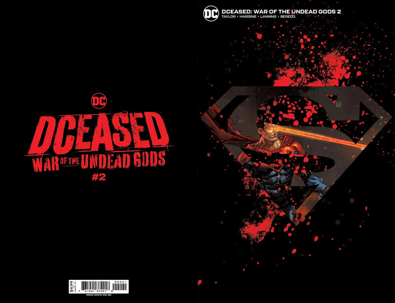 Dceased War Of The Undead Gods #2 (Of 8) B Kael Ngu Acetate Card Stock Variant (09/20/2022) Dc