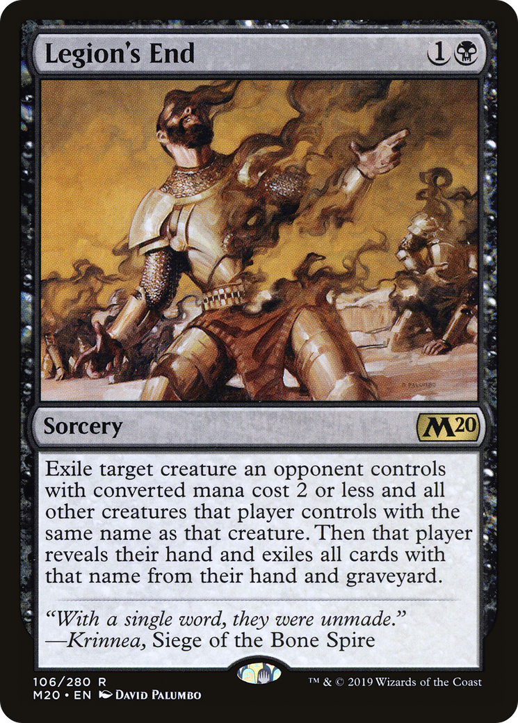Legion's End (M20-106) - Core Set 2020 Foil