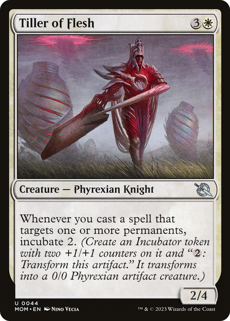 Tiller of Flesh (MOM-044) - March of the Machine Foil