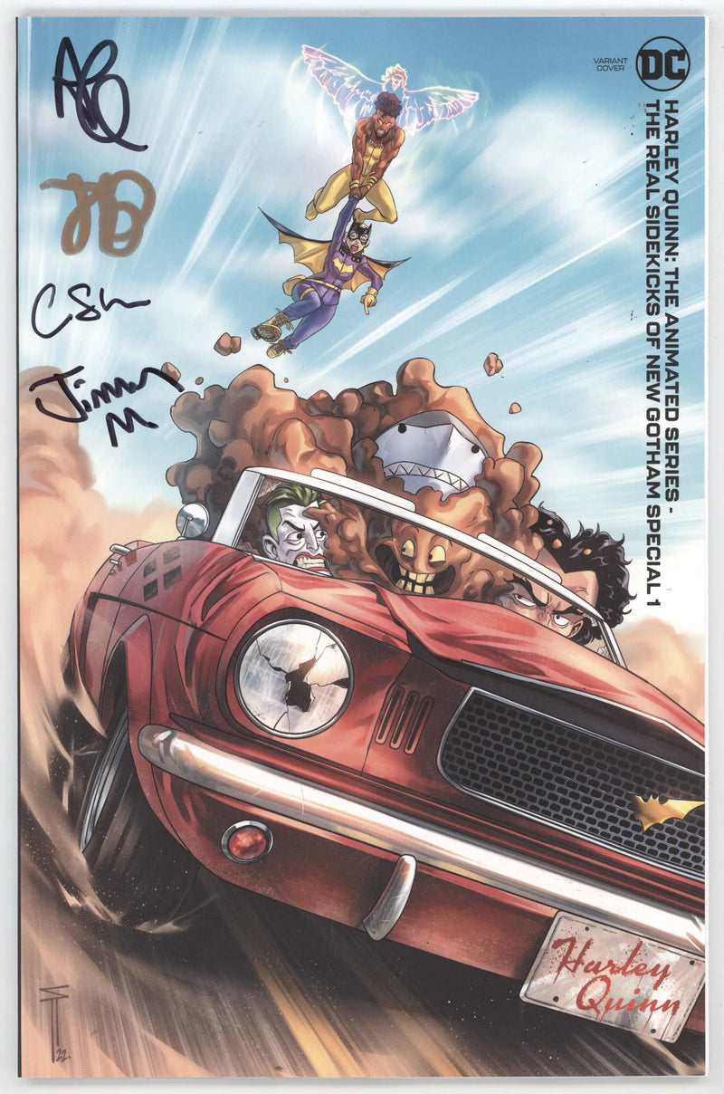 Harley Quinn Animated Series Real Sidekicks Of New Gotham Special #1 (One-Shot) C 1:25 Sergio Acuna SIGNED 4x Variant (08/30/2022) Dc