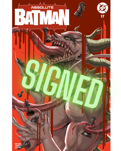 ABSOLUTE BATMAN #17, RANDOM SIGNED RACHTA LIN MEGACON EXCLUSIVE SPOT FOIL TRADE