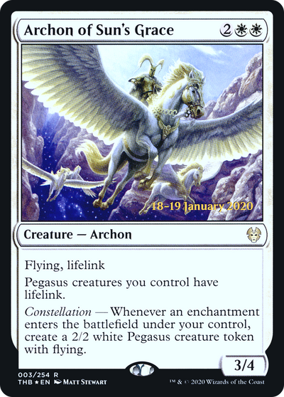 Archon of Sun's Grace (PRE-03S) - Theros Beyond Death Promos Foil