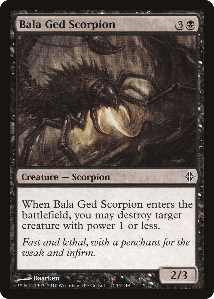 Bala Ged Scorpion (ROE-095) - Rise of the Eldrazi Foil