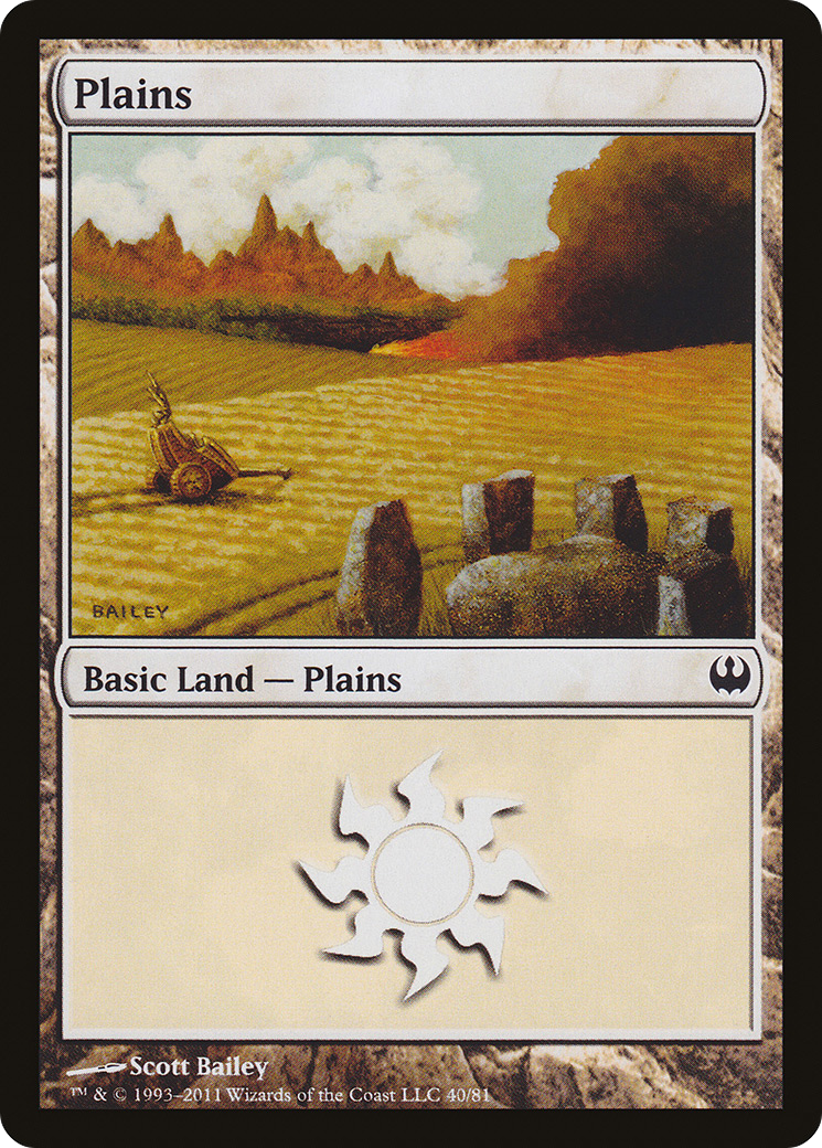 Plains (DDG-040) - Duel Decks: Knights vs. Dragons