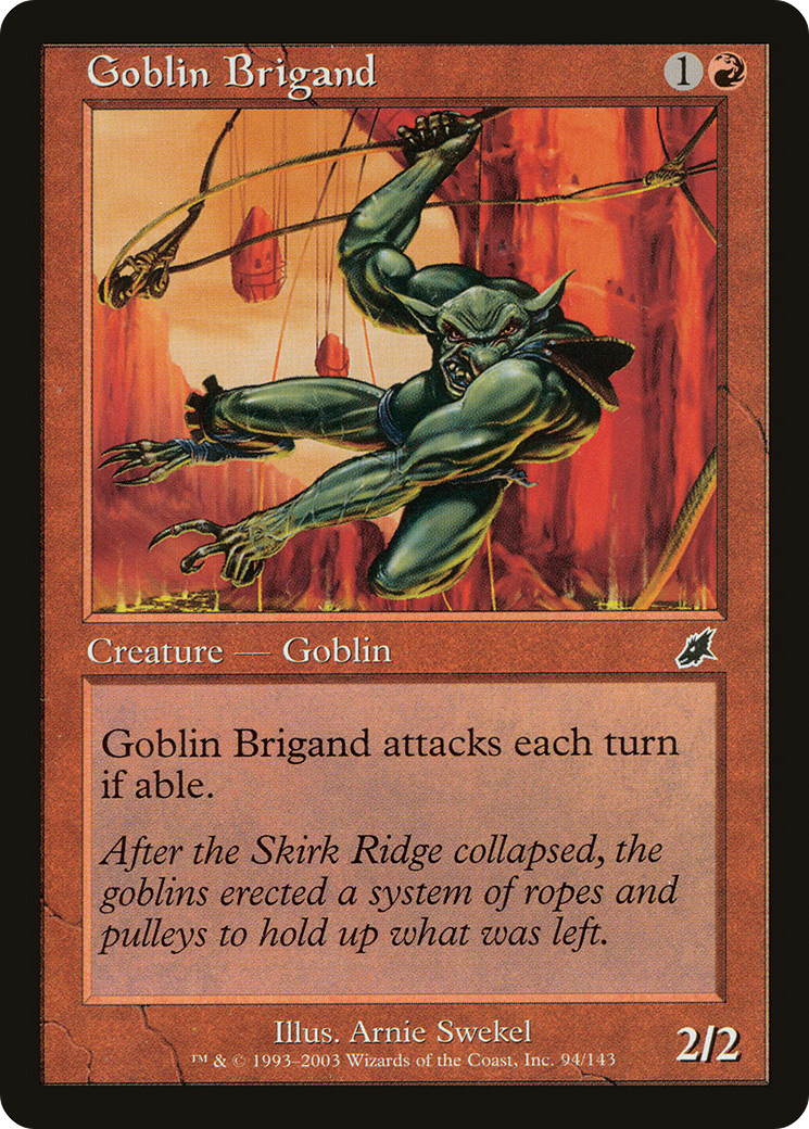 Goblin Brigand (SCG-094) - Scourge Foil