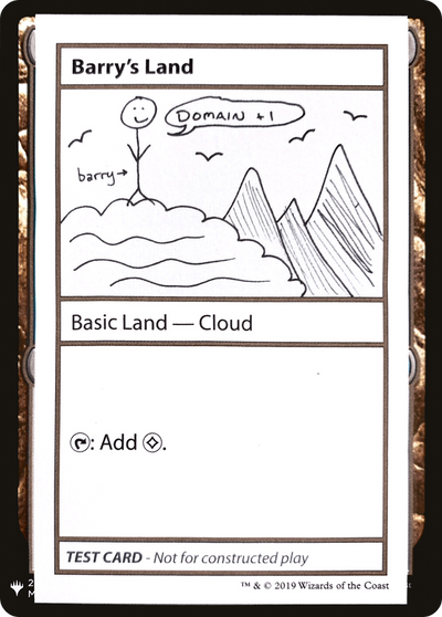 Barry's Land (CMB1-) - Mystery Booster Playtest Cards 2019