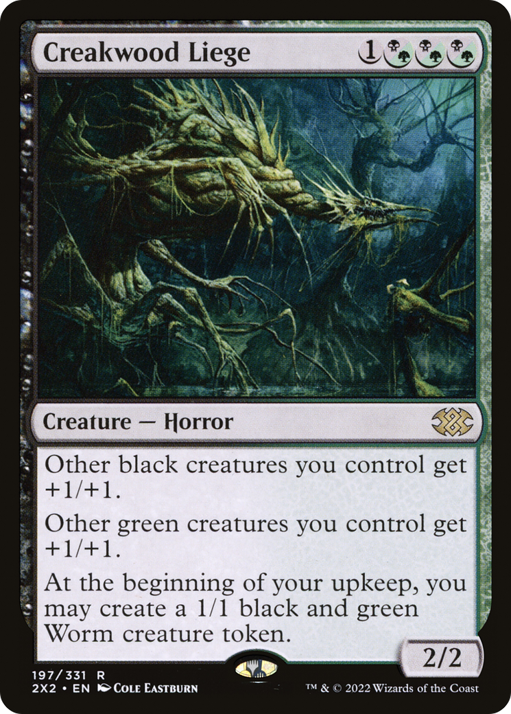 Creakwood Liege (2X2-197) - Double Masters 2022 Foil