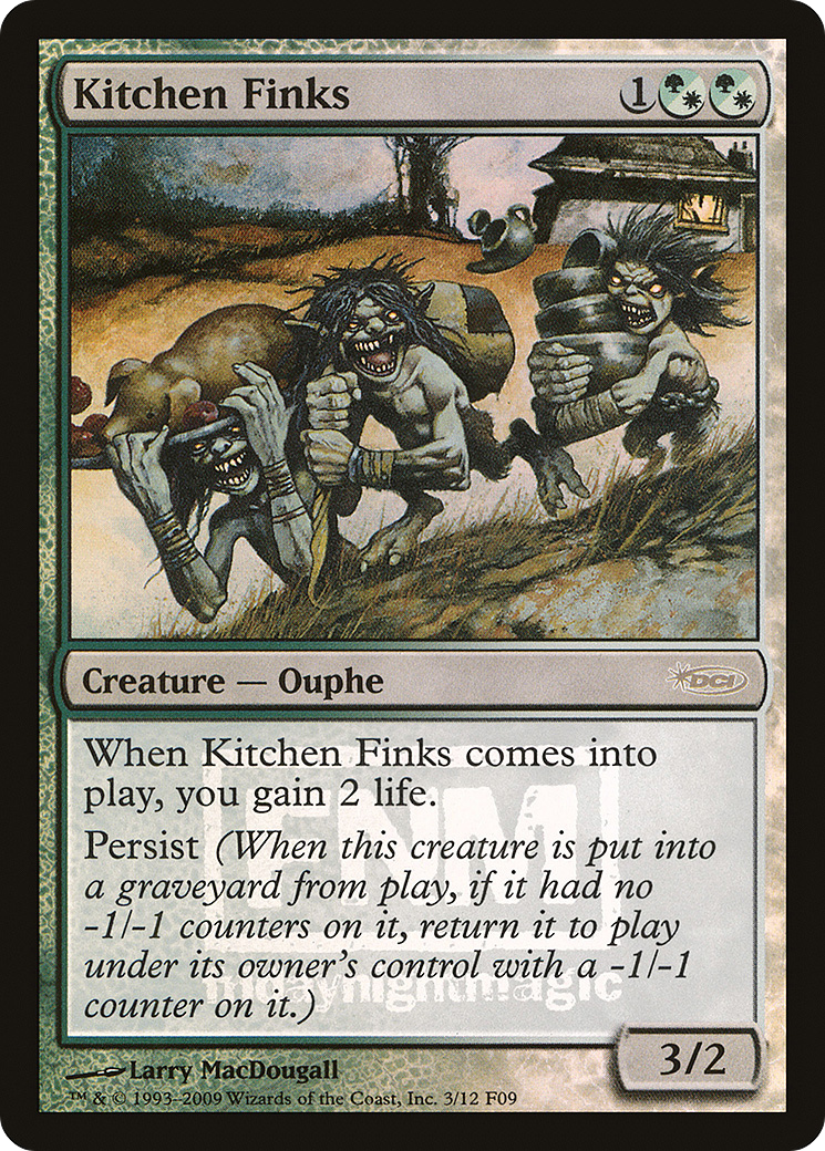 Kitchen Finks (FNM-003) - Friday Night Magic 2009 Foil