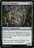 Draconic Muralists (CLB-224) - Commander Legends: Battle for Baldur's Gate - Near Mint
