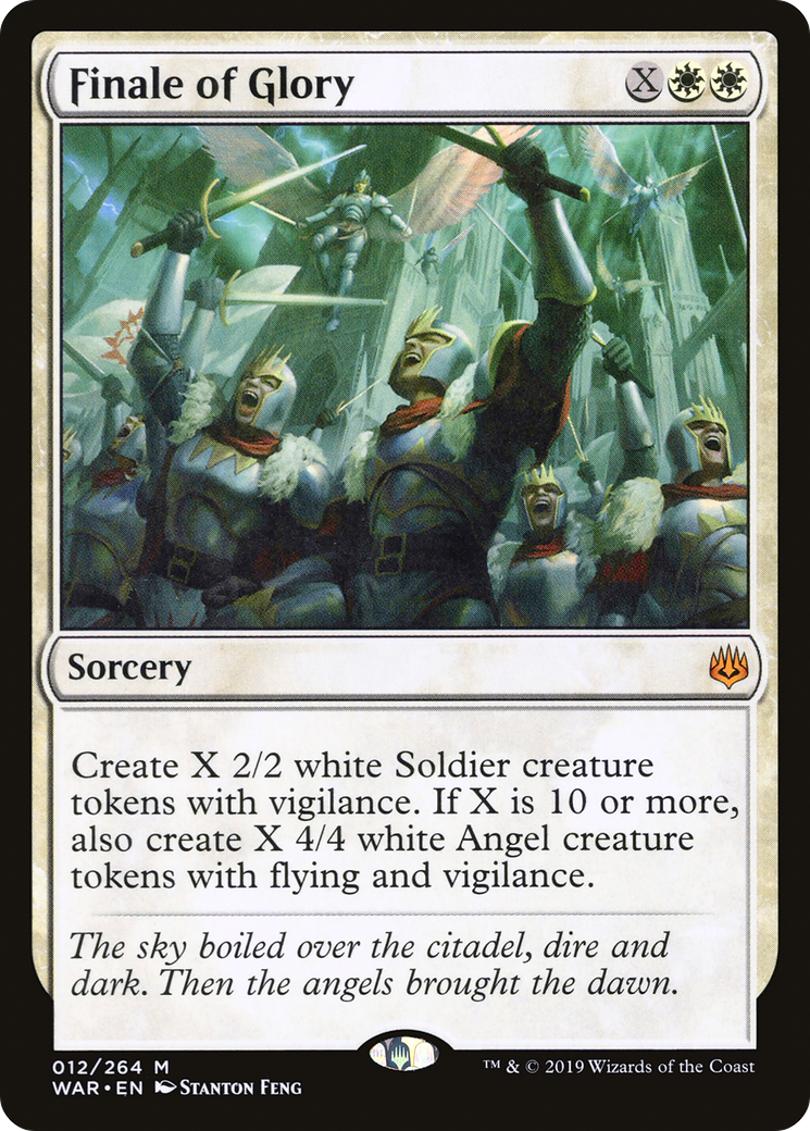 Finale of Glory (WAR-012) - War of the Spark Foil