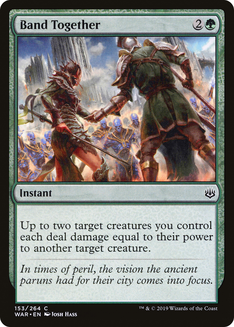Band Together (WAR-153) - War of the Spark Foil