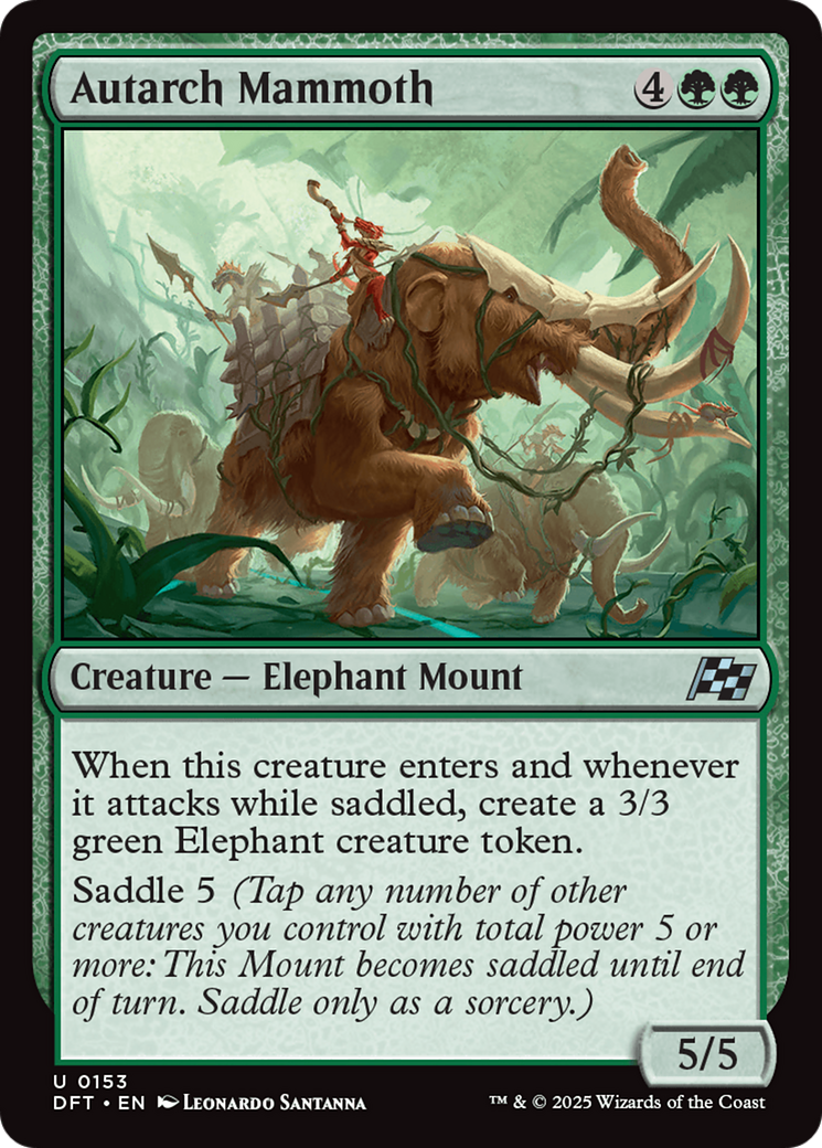 Autarch Mammoth (DFT-153) - Aetherdrift Foil