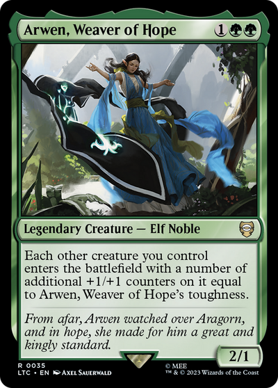Arwen, Weaver of Hope (LTC-035) - Tales of Middle-earth Commander