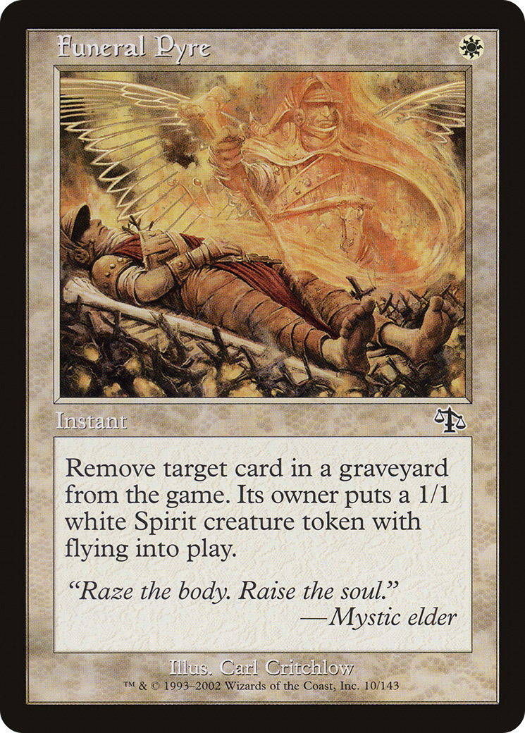 Funeral Pyre (JUD-010) - Judgment Foil