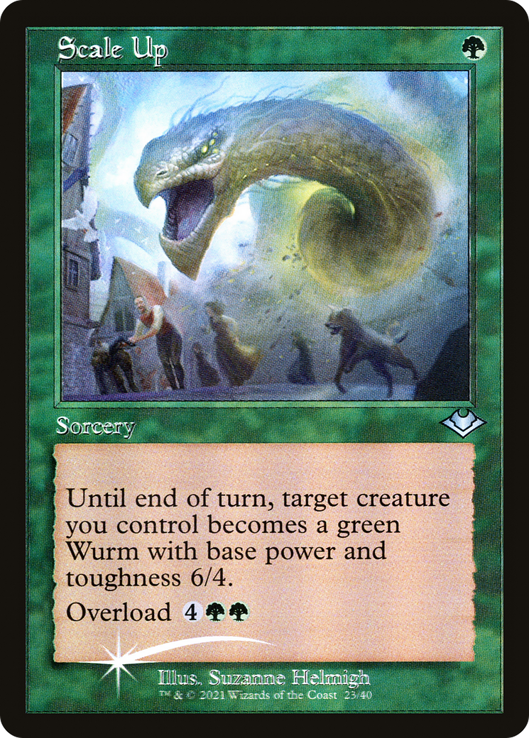 Scale Up (MH1-023) - Modern Horizons 1 Timeshifts Etched Foil