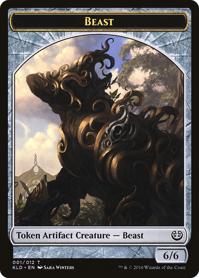 Beast (KLD-001) - Kaladesh Tokens