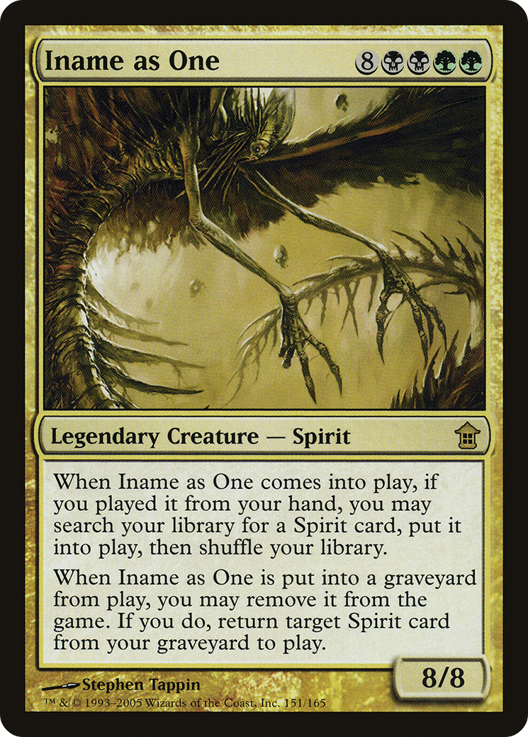 Iname as One (SOK-151) - Saviors of Kamigawa