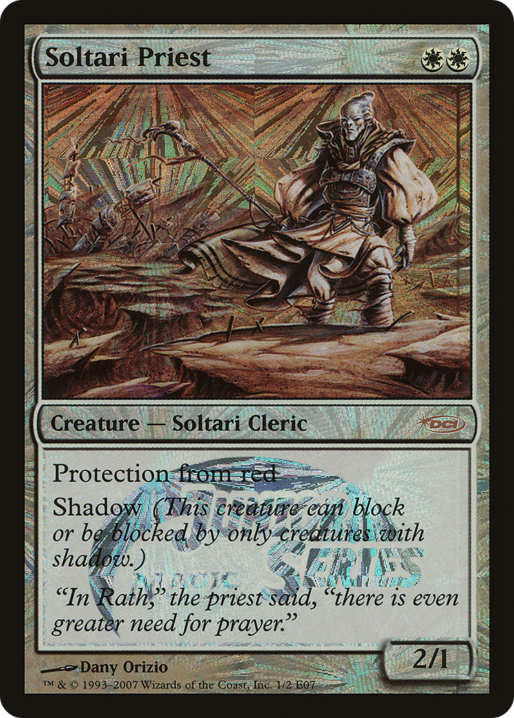 Soltari Priest (JSS-1E07) - Junior Series Europe Foil