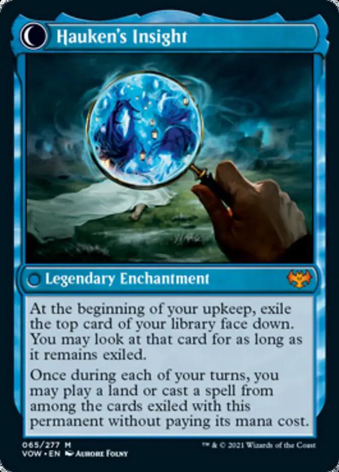 Jacob Hauken, Inspector // Hauken's Insight [Innistrad: Crimson Vow] Foil