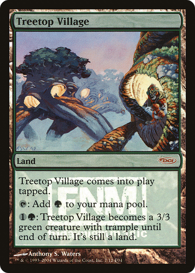 Treetop Village (FNM-007) - Friday Night Magic 2004 Foil
