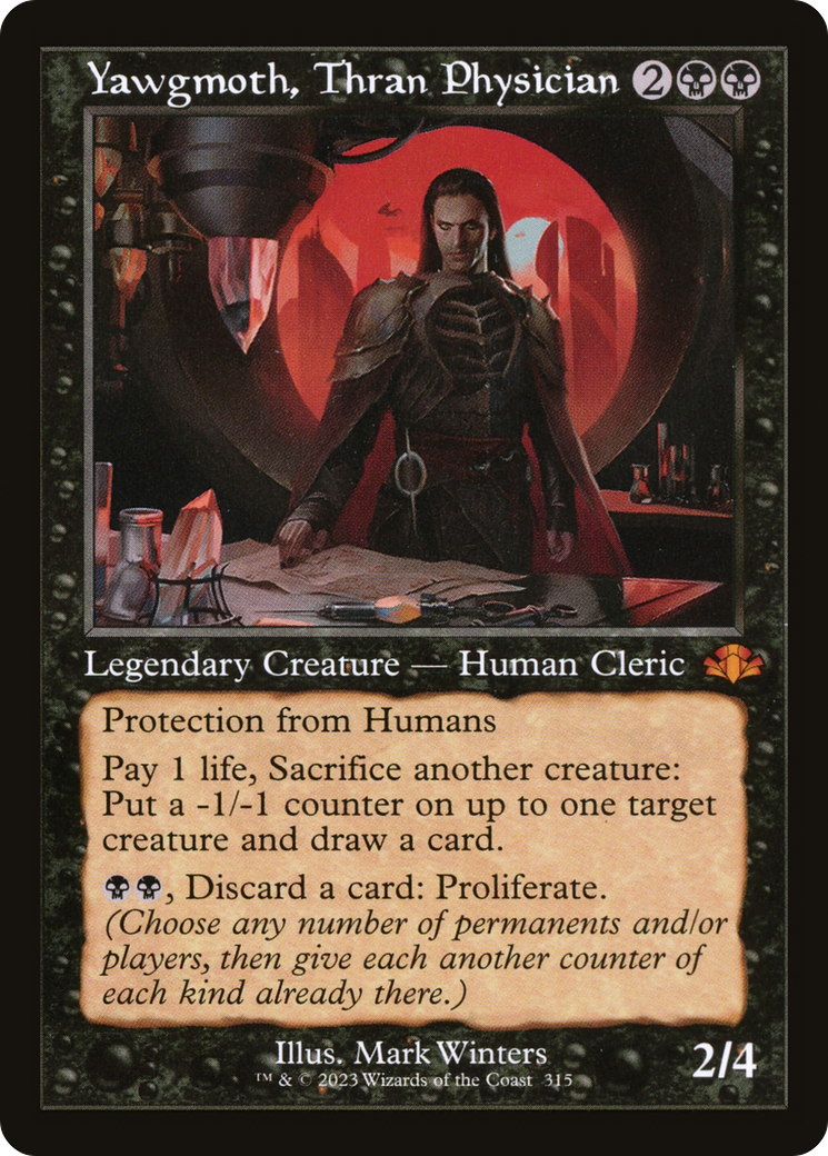 Yawgmoth, Thran Physician (DMR-315) - Dominaria Remastered Foil