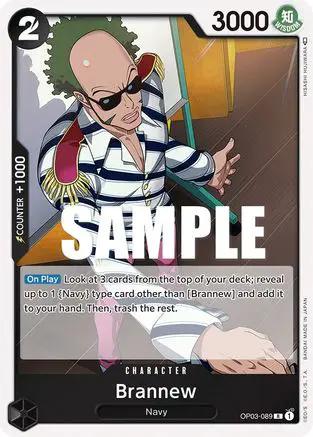 Brannew (OP03-089) - Pillars of Strength Foil