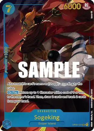 Sogeking (Alternate Art) (OP03-122) - Pillars of Strength Foil