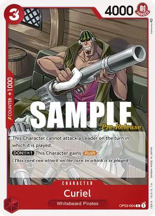 Curiel (OP03-004) - Pillars of Strength Pre-Release Cards