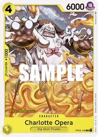 Charlotte Opera (OP03-106) - Pillars of Strength Pre-Release Cards