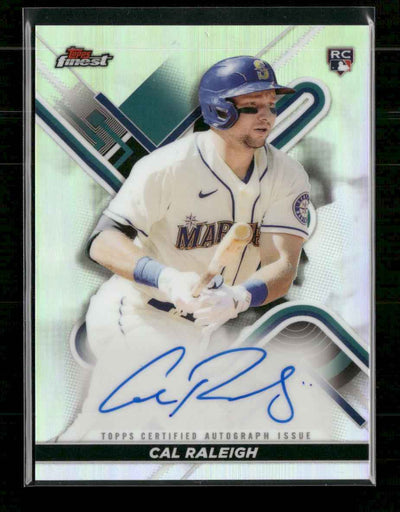 2022 Finest Finest Autographs Cal Raleigh Auto #FA-CR