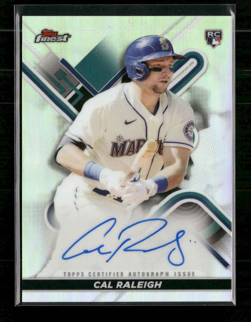 2022 Finest Finest Autographs Cal Raleigh Auto #FA-CR
