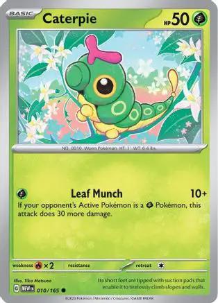 Caterpie 010/165 - SV Scarlet & Violet 151 Reverse Holofoil