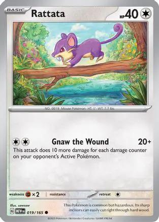 Rattata 019/165 - SV Scarlet & Violet 151