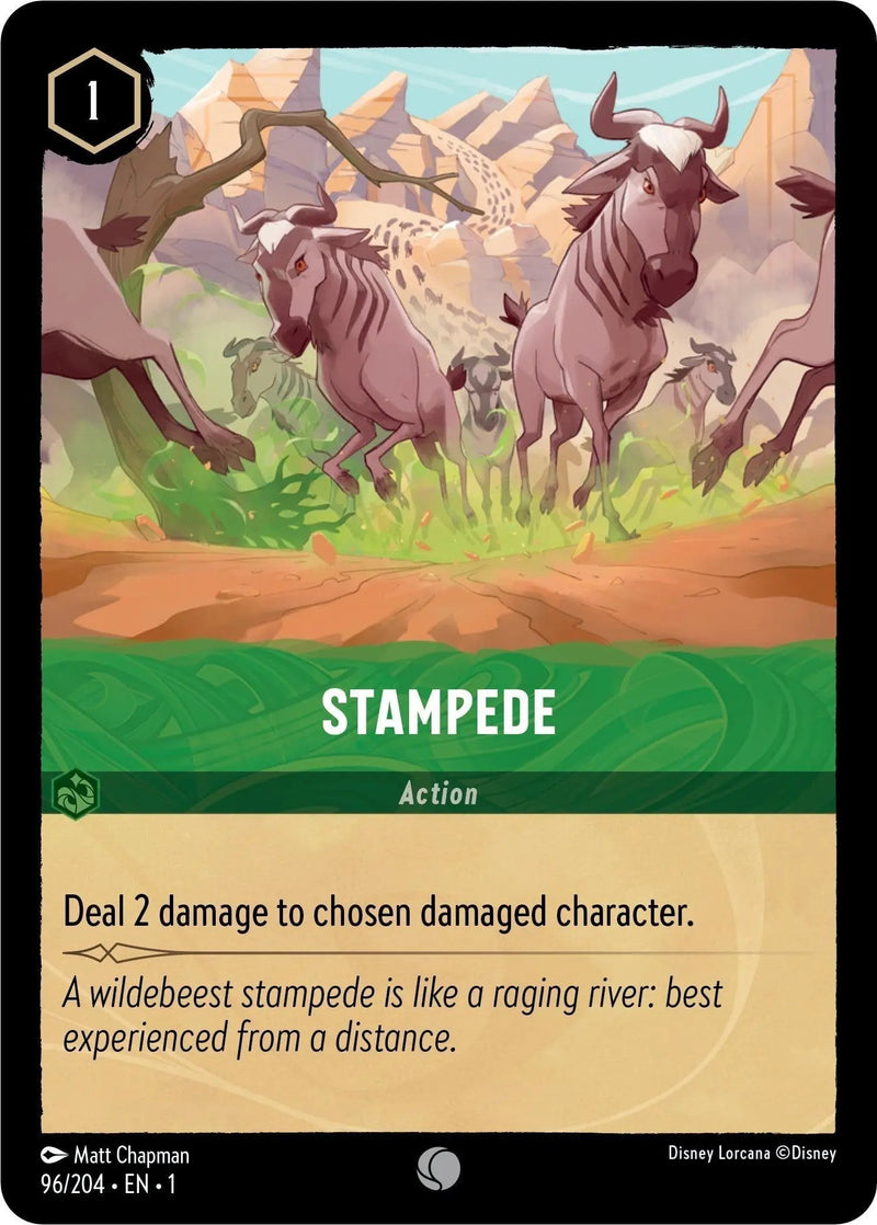 Stampede (96/204) - The First Chapter Cold Foil