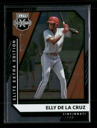 2021 Panini Elite Extra Edition Elly De La Cruz #/999 #163