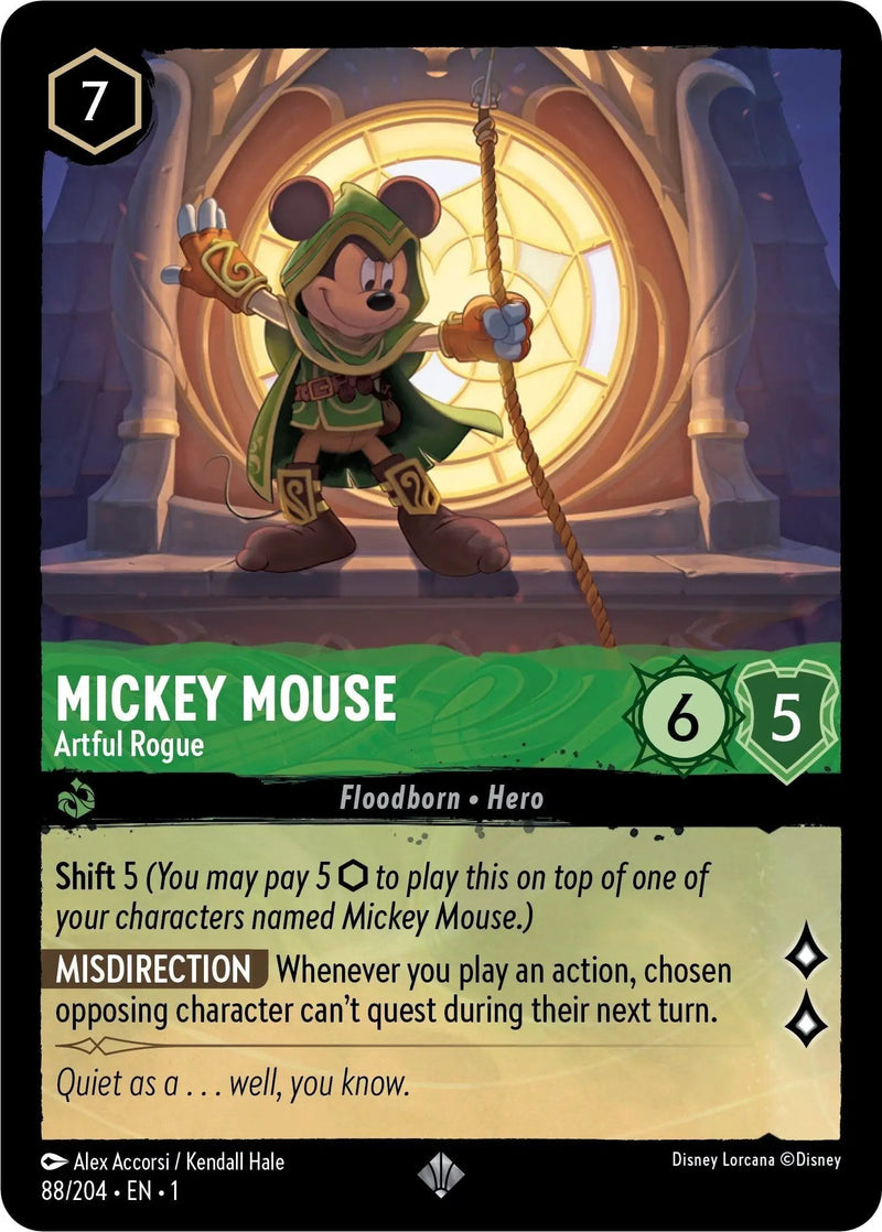 Mickey Mouse - Artful Rogue (88/204) - The First Chapter Cold Foil
