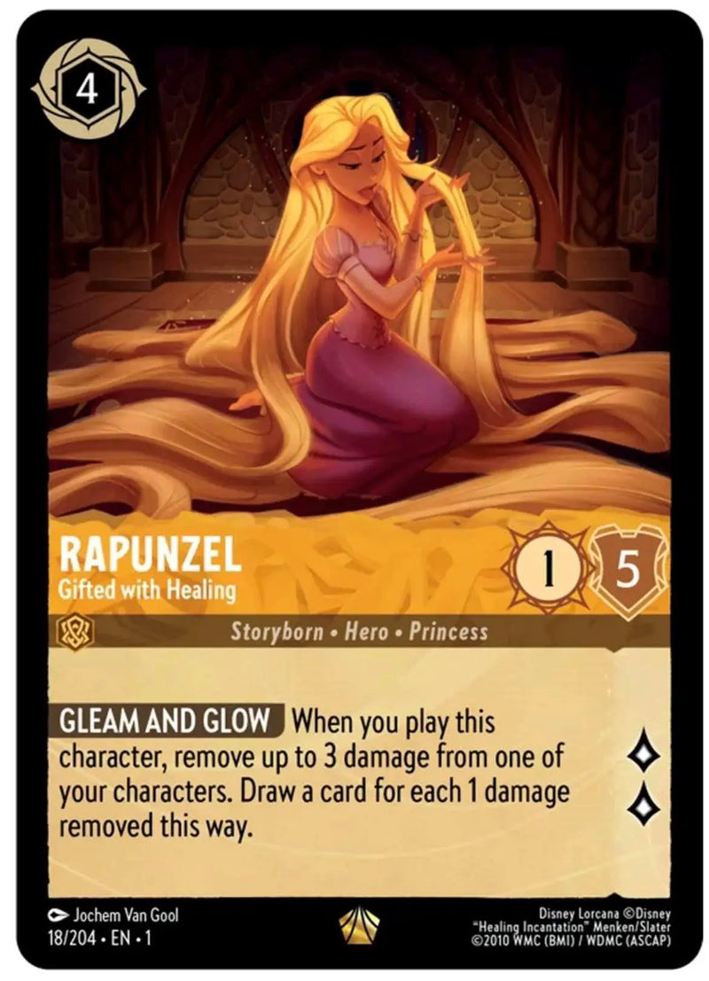 Rapunzel - Gifted with Healing (18/204) - The First Chapter Cold Foil