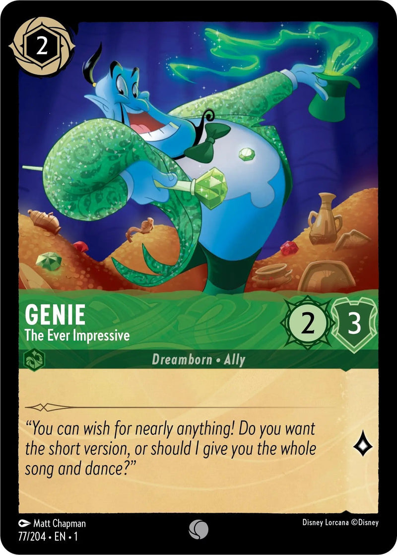 Genie - The Ever Impressive (77/204) - The First Chapter Cold Foil