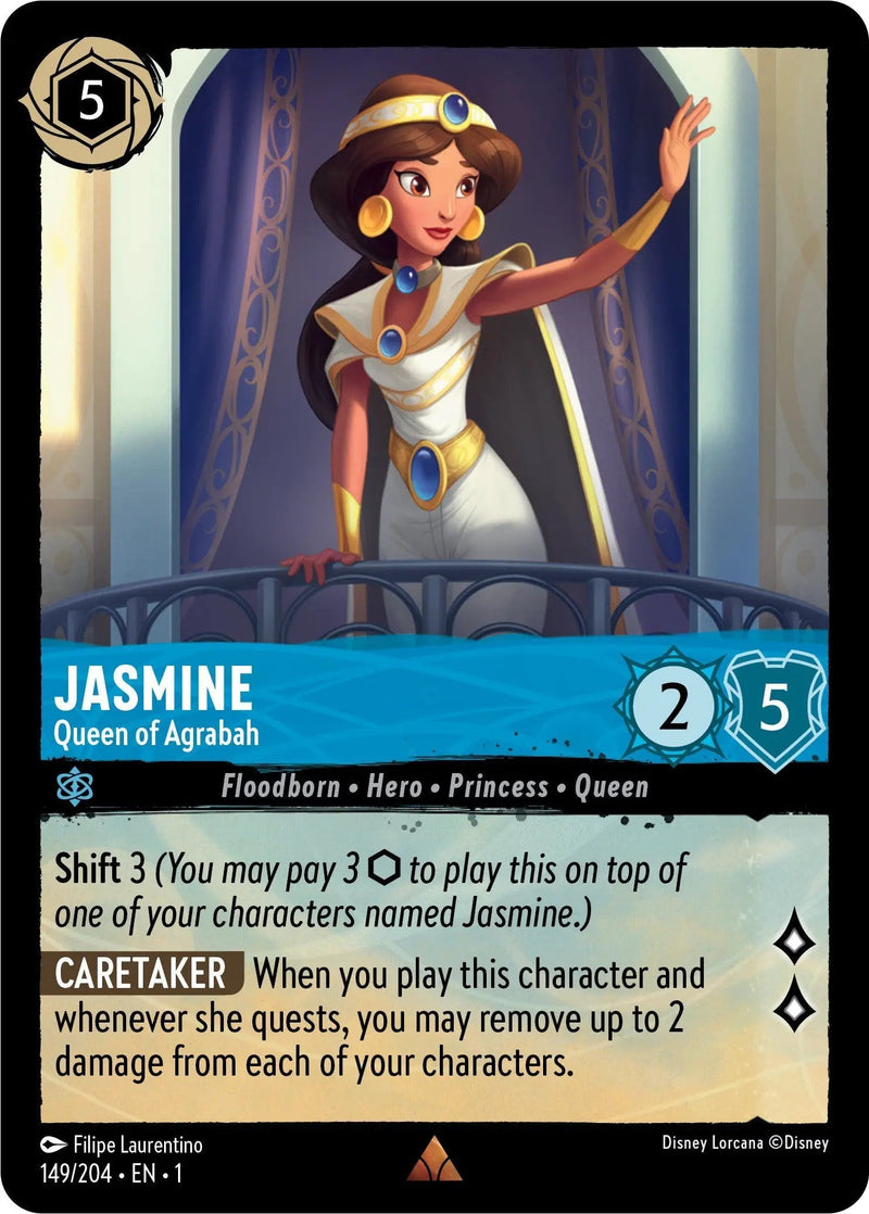 Jasmine - Queen of Agrabah (149/204) - The First Chapter Cold Foil